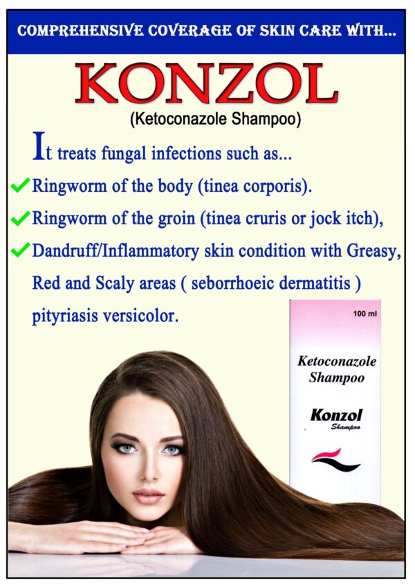 Konzol Ketoconazole Shampoo